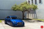 Lexus IS350 F-Sport on Vossen Wheels (HF-2) 2019 года